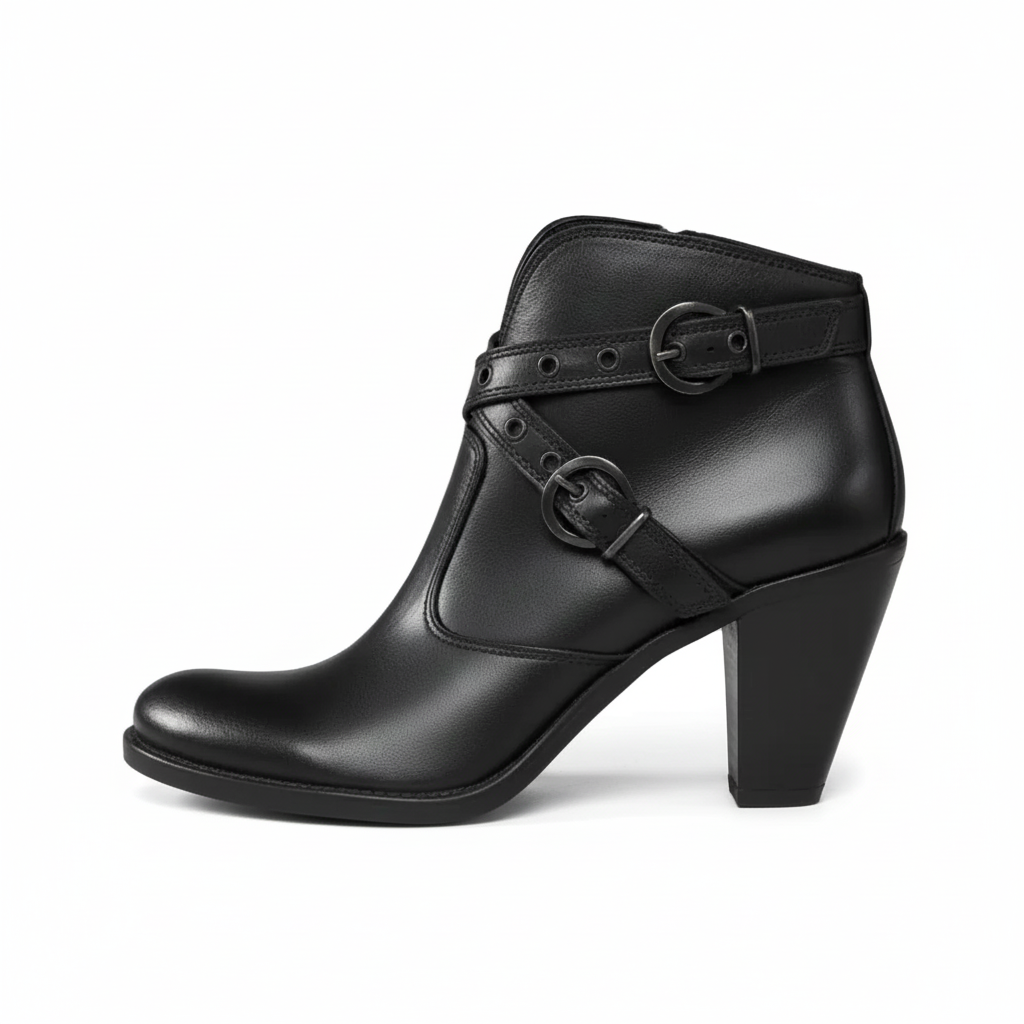 Stivaletti Texani Donna, Nero Giardini, Vera Pelle, Nero, Zip, 37 EU