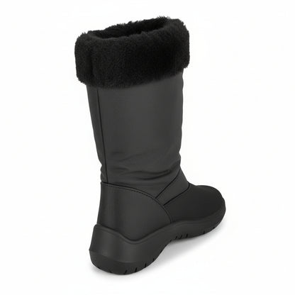 Stivali NIS Air-On Feet, 314735/2, Nero, Piumino e Pelliccia, zip, fondo antiscivolo, Inverno - 36 EU