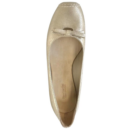 Ballerine Donna NeroGiardini 860 Vera Pelle Platino