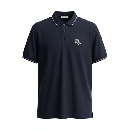 T-Shirt Polo Uomo Nero Giardini, Blu, Taglia 48 IT, P671260U