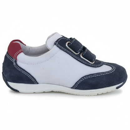 Sneakers Bambino Nero Giardini, Bianco, Blu Navy, Rosso, P325600M