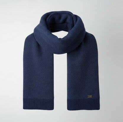 Set Cuffia Blu + Sciarpa Blu Uomo COLOMBO MILANO