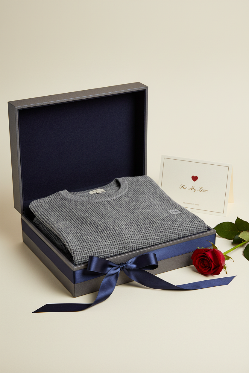 NeroGiardini Maglione Uomo Grigio, Lana
