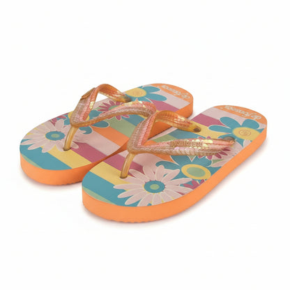 Infradito Mare Bambina De Fonseca Floreale Multicolore – Taglia 31/32