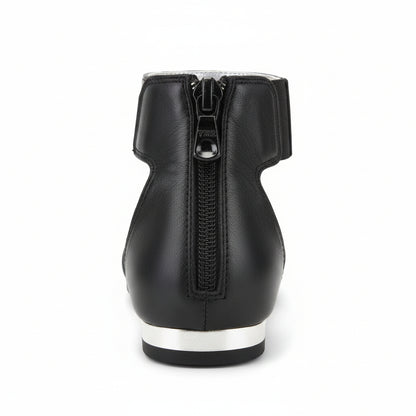 Sandali Donna Nero Giardini, Vera Pelle, Nero, Zip, Numero 40 IT, P106020D