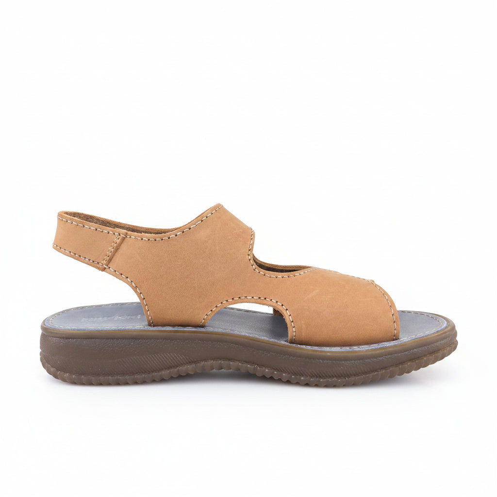 Sandali Bambini BlueKids in Vera Pelle – Beige e Azzurro Taglia 35