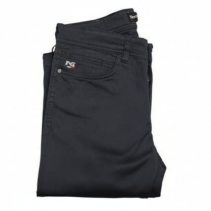 Pantaloni Blu Uomo Nero Giardini, Slim, P474502U, 46 IT