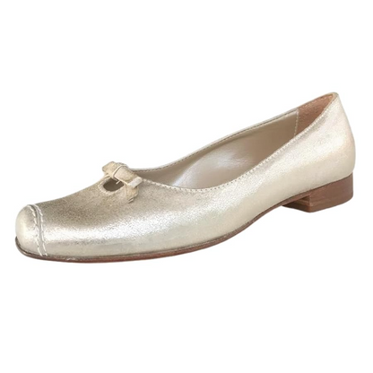 Ballerine Donna NeroGiardini 860 Vera Pelle Platino