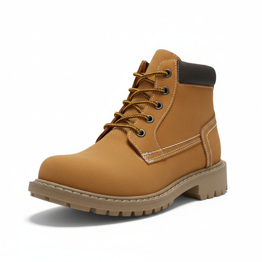 Scarponi Bambino, Nero Giardini, Vera Pelle, Yellow Boot A333090M, 32 EU