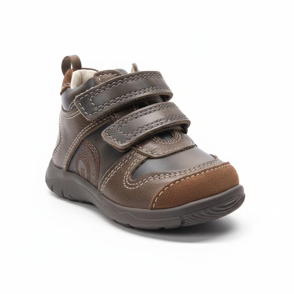 Sneakers Bambini, PRIMIGI,  Testa di Moro, Vera Pelle, 71109