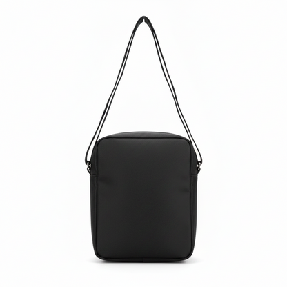 Borsello Uomo Australian con Tracolla Regolabile Nero e Grigio 22x17x4 cm