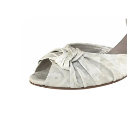 Scarpe spuntate, Nero Giardini, 00755, Zeppa, Vera Pelle, Open Toe Beige Safari, 39 IT