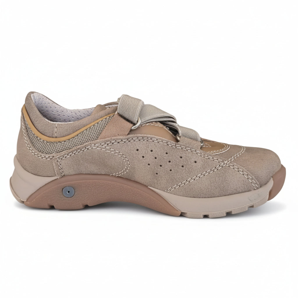 Sneakers Bambini La Giostra, Vera Pelle, Chiusura a Strappo, 2283