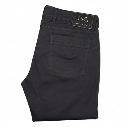 Pantaloni Blu Uomo Nero Giardini, Slim, P474502U, 46 IT