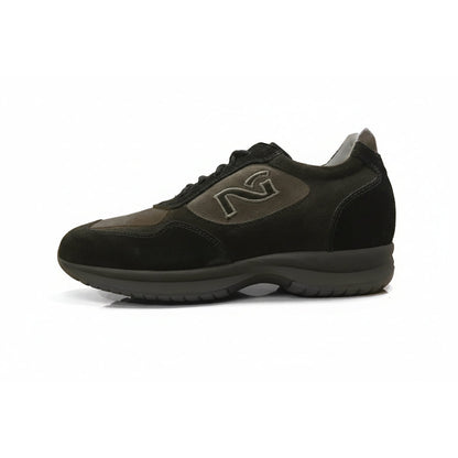 Sneakers Uomo NeroGiardini Nero e Grigio Antracite A100720U