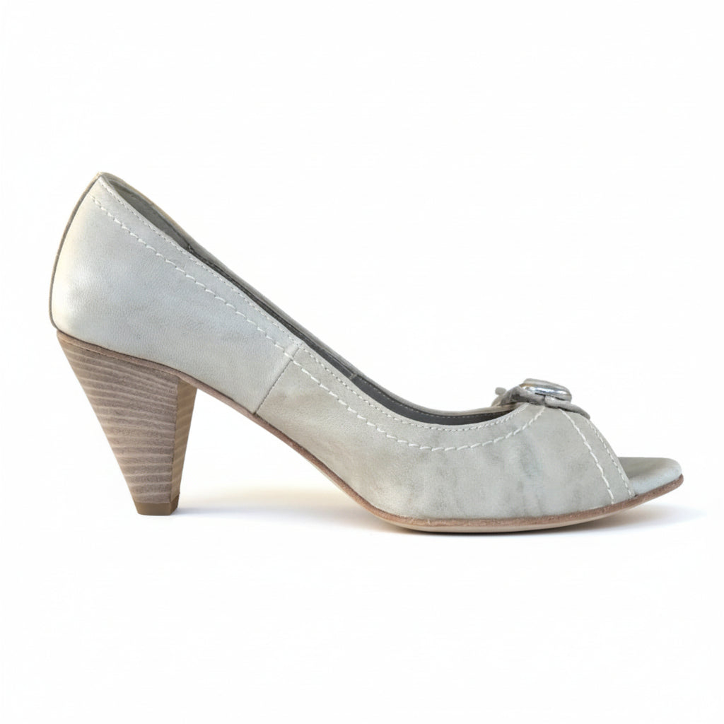 Scarpe spuntate Nero Giardini, Open Toe, Vera Pelle, Lecroix Safari, P105990D