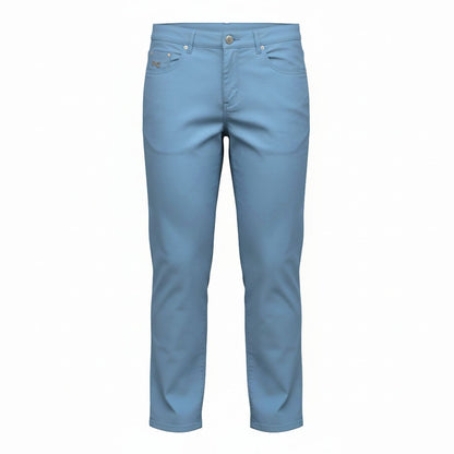Pantaloni Estivi Donna Nero Giardini, Azzurro, P464500D