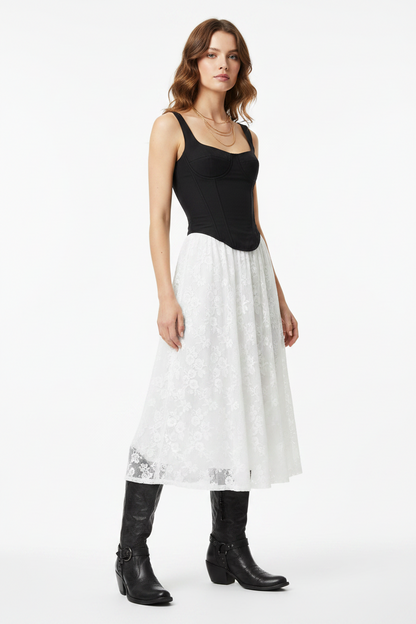 Stivali Texani Donna NeroGiardini 201 Vera pelle Nero 38