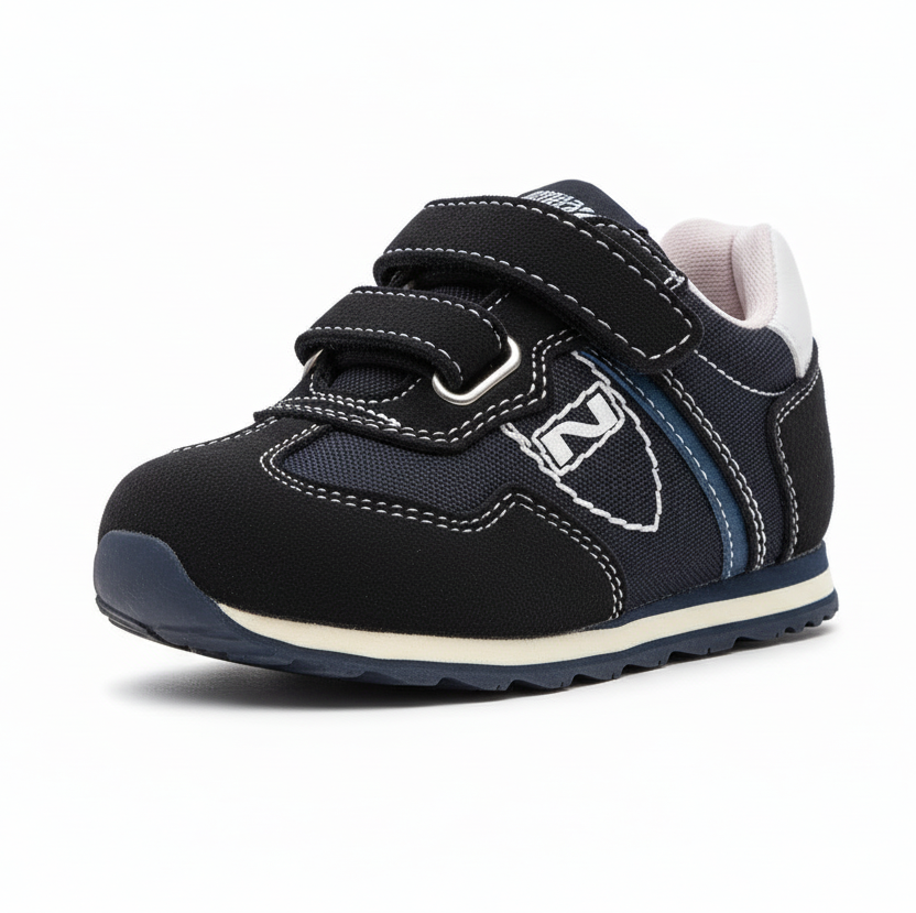 Scarpe da Bambino Nero Giardini, Blu Indios, Vera Pelle, P523460M