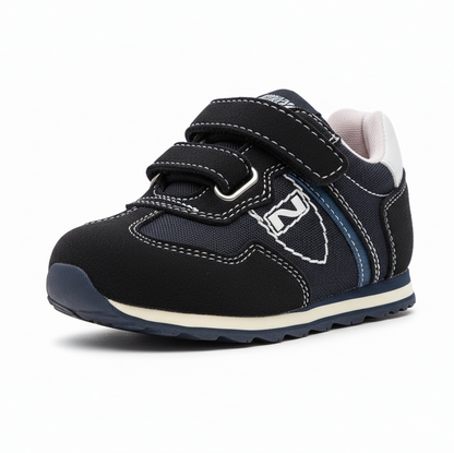 Scarpe da Bambino Nero Giardini, Blu Indios, Vera Pelle, P523460M