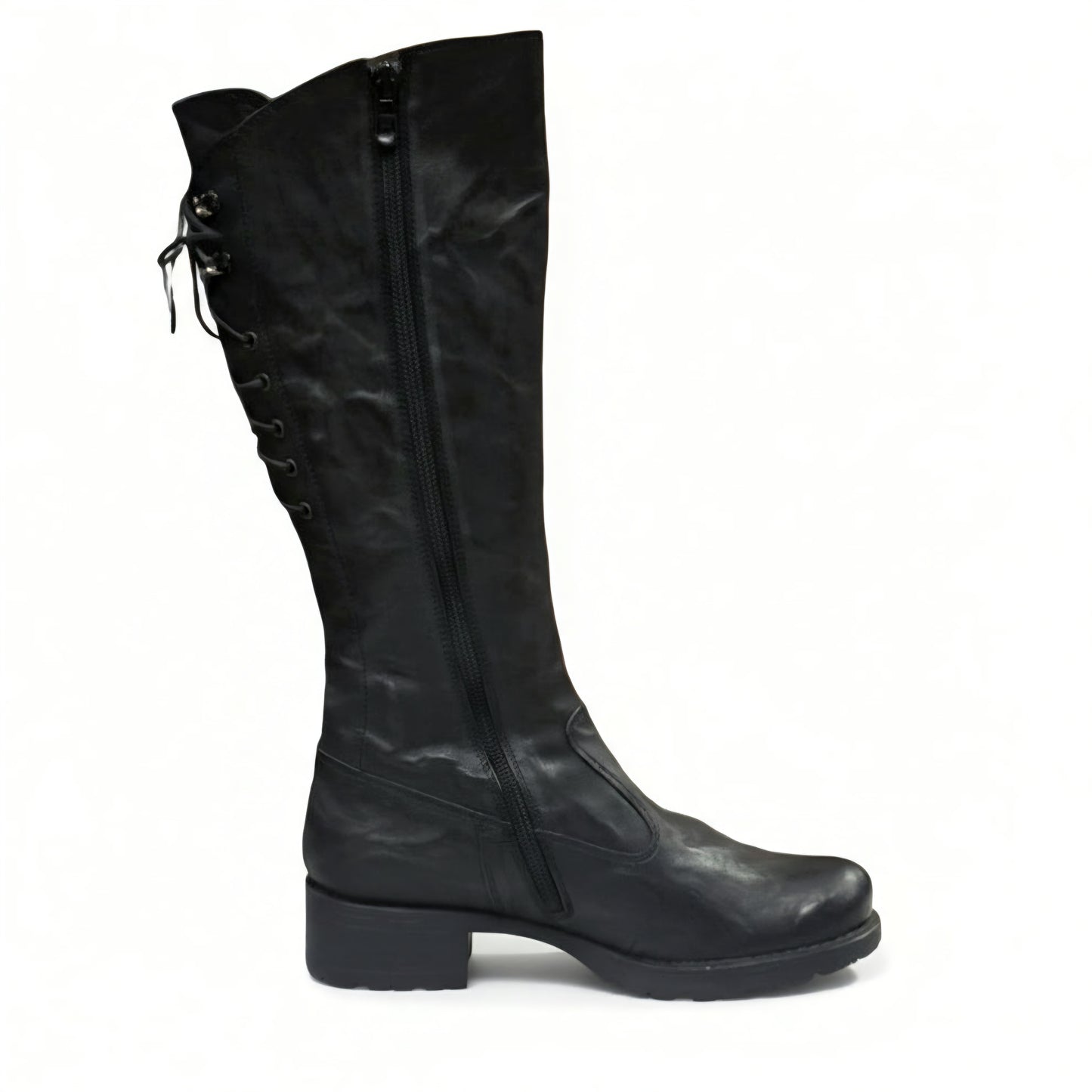 Stivali NeroGiardini Donna, 00520, Vera Pelle Lecroix Nero, 36 EU
