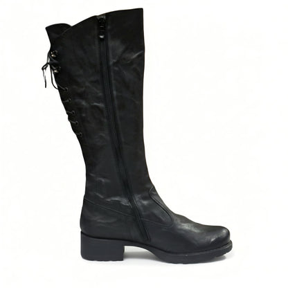 Stivali NeroGiardini Donna, 00520, Vera Pelle Lecroix Nero, 36 EU