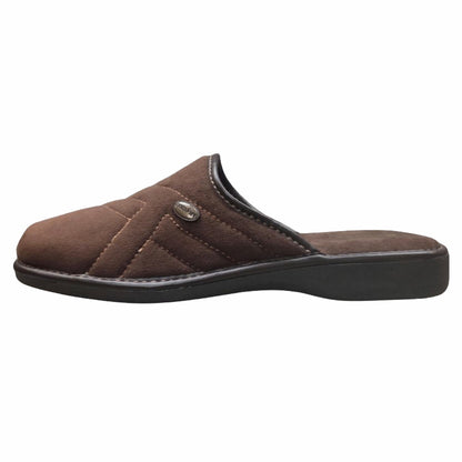 Madison Pantofole Marrone Testa di Moro, 0252320, Ciabatte Eleganti da Casa Comfort