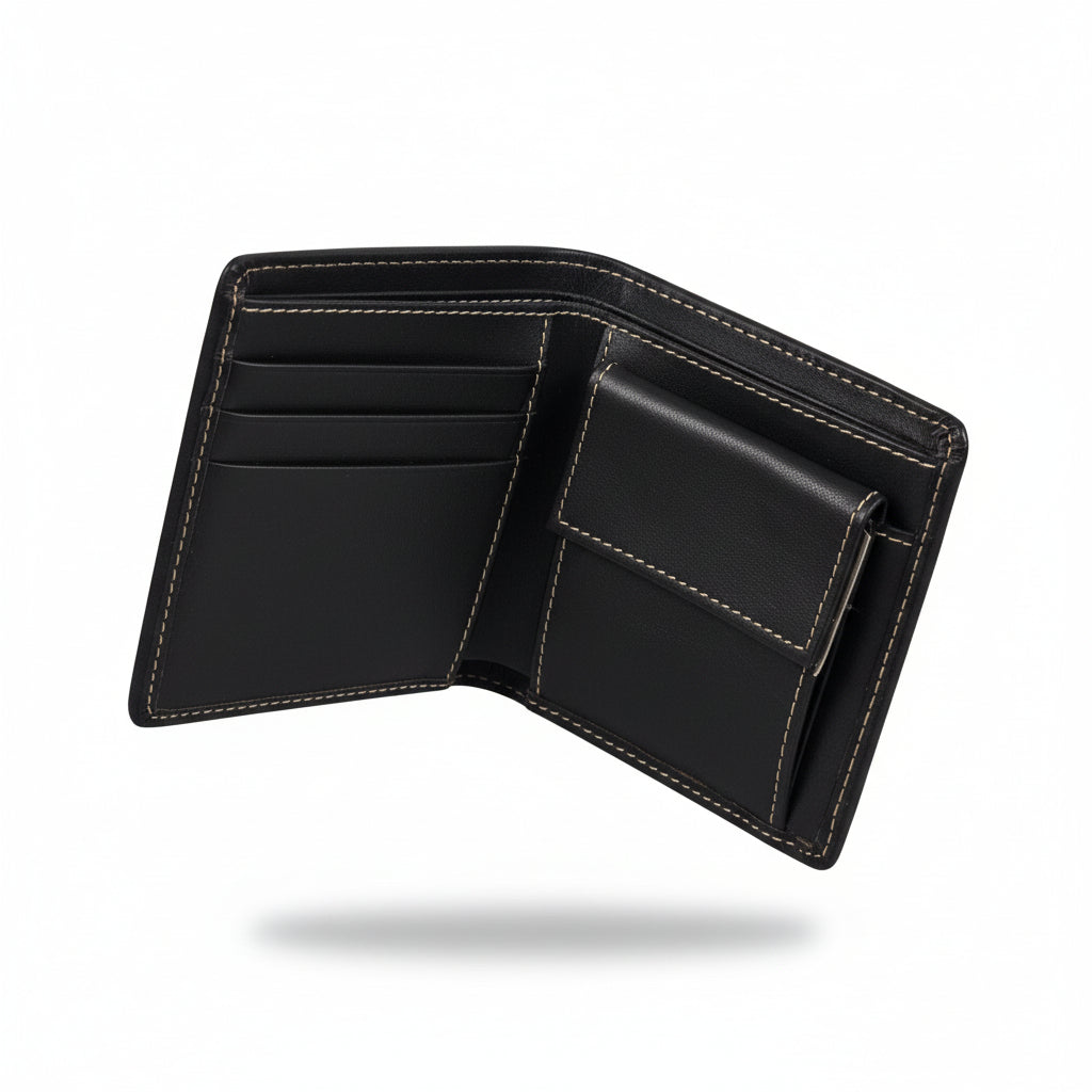 Portafoglio nero, Biagiotti Uomo, Pelle