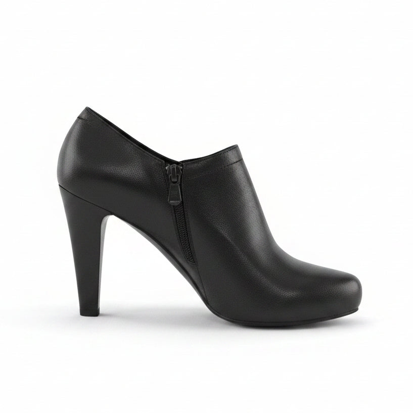 Tronchetto Polacchino Nero Giardini Donna in Vera Pelle – Taglia 40