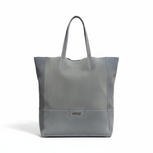 Borsa Nero Giardini Morbida, Vera Pelle di Camoscio, Color Azzurro Denim, P442012D
