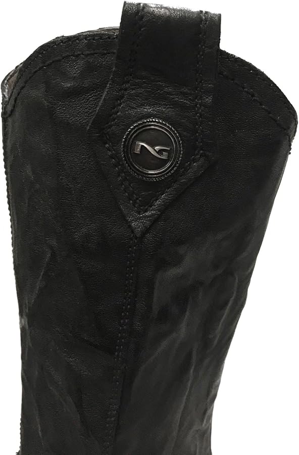 Stivali Texani Donna NeroGiardini 201 Vera pelle Nero 38