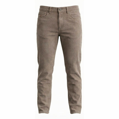 Pantaloni Nero Giardini Uomo A374705U rigatino Beige, Taglia 48 EU