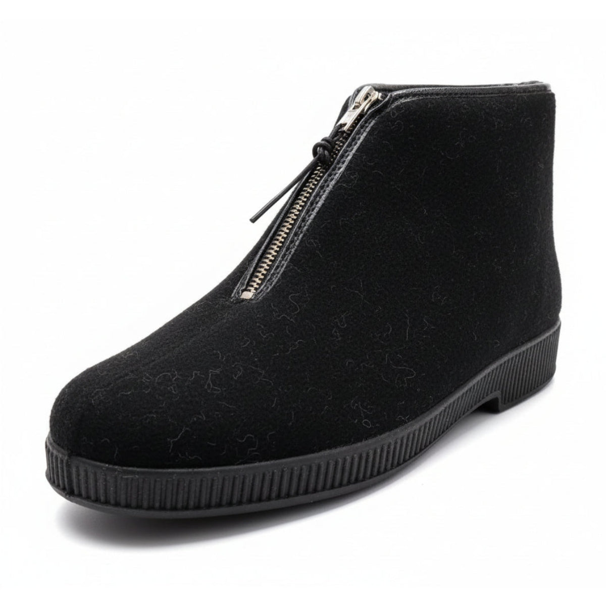 Pantofole Calde SUPERGA in Lana con Pelo Morbido all'interno, Nero, Fondo Antiscivolo, Inverno - 44 EU
