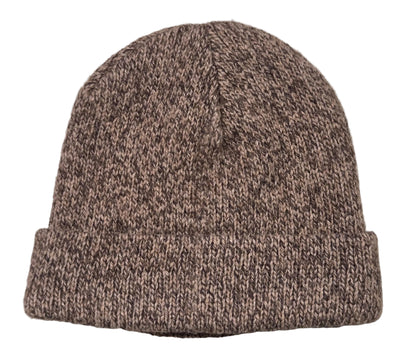 Cuffia melange, Enrico Coveri, Lana calda, Beige e Marrone