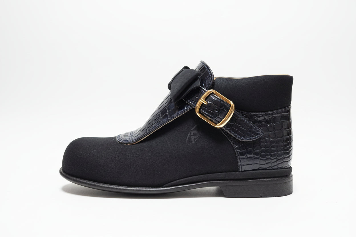 Scarpa da bambina con fiocco, Primigi, Vera Pelle, 26 EU