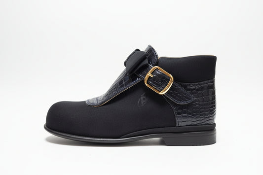 Scarpa da bambina con fiocco, Primigi, Vera Pelle, 26 EU