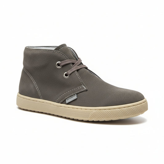 Scarpa da Bambino, Nero Giardini, A333050M, Velour Carbone, Vera Pelle