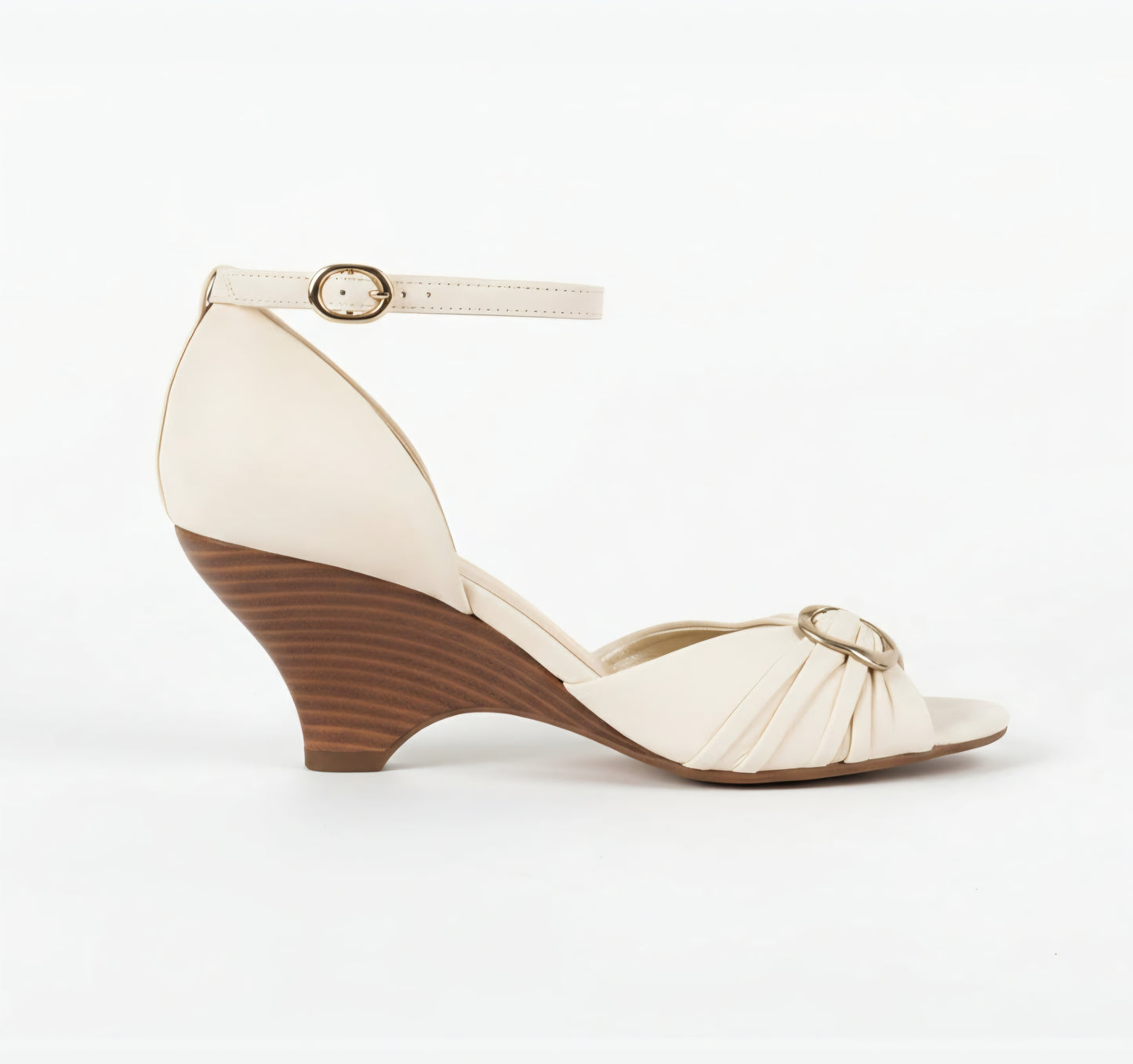 Scarpe Spuntate NeroGiardini,  Open Toe, Bianco Latte, 35 EU