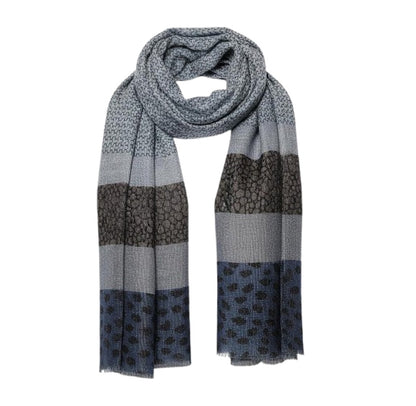 Sciarpa Foulard Donna stampa animalier e texture glitter INUSUAL