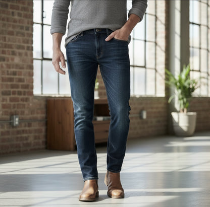 Jeans da Uomo Nero Giardini, Denim