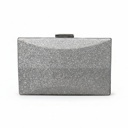 Pochette Glitter Argento