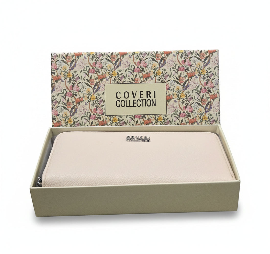 Portafoglio COVERI COLLECTION Beige con scatola