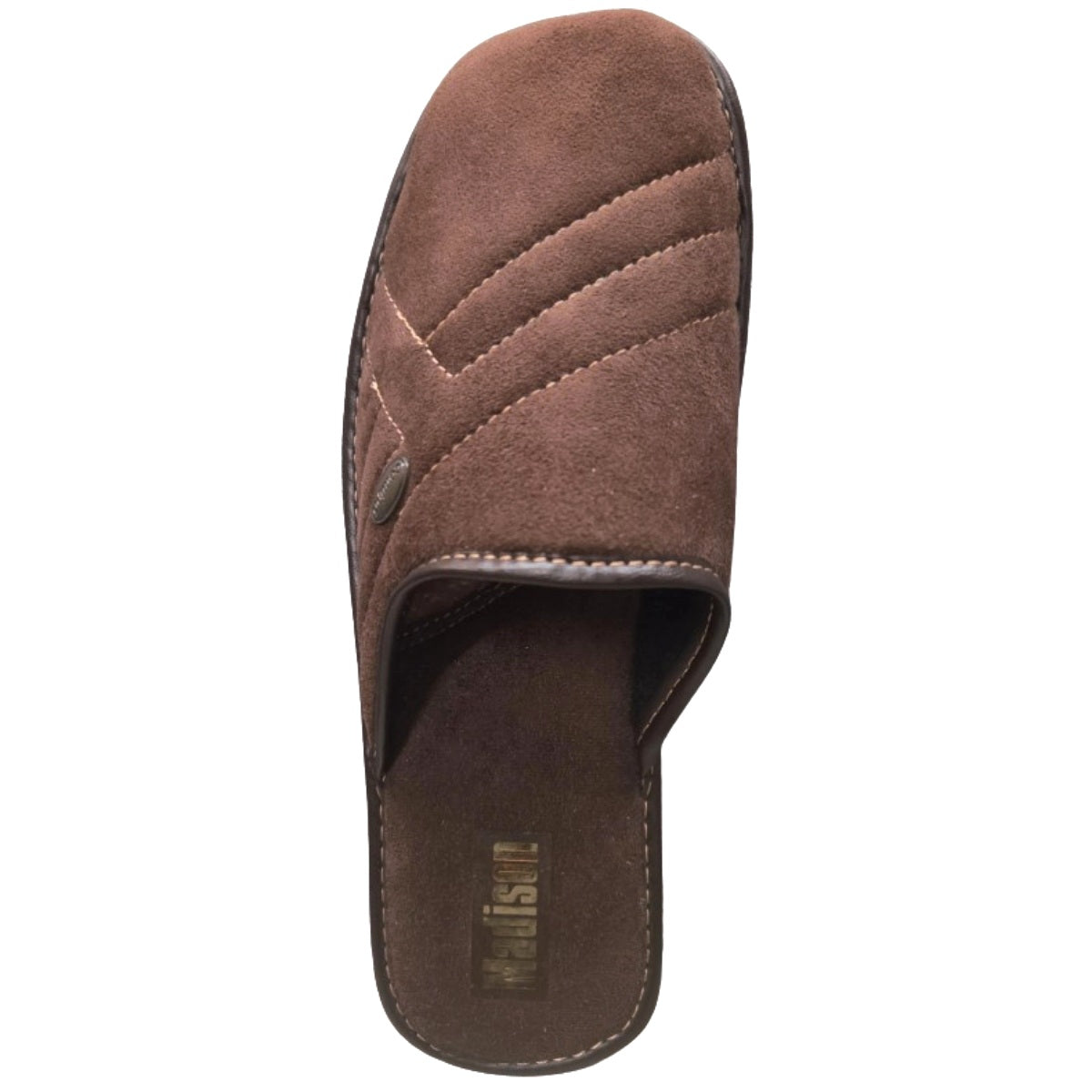 Madison Pantofole Marrone Testa di Moro, 0252320, Ciabatte Eleganti da Casa Comfort
