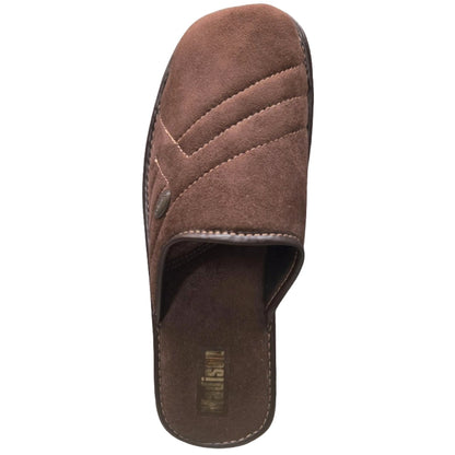 Madison Pantofole Marrone Testa di Moro, 0252320, Ciabatte Eleganti da Casa Comfort