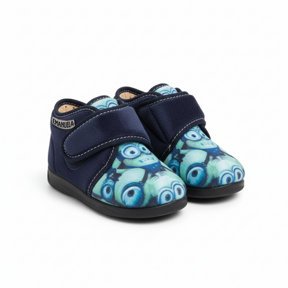 Pantofole Bambini Minions Blu Celeste Emanuela