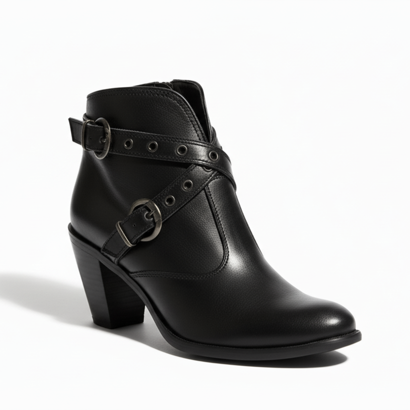 Stivaletti Texani Donna, Nero Giardini, Vera Pelle, Nero, Zip, 37 EU