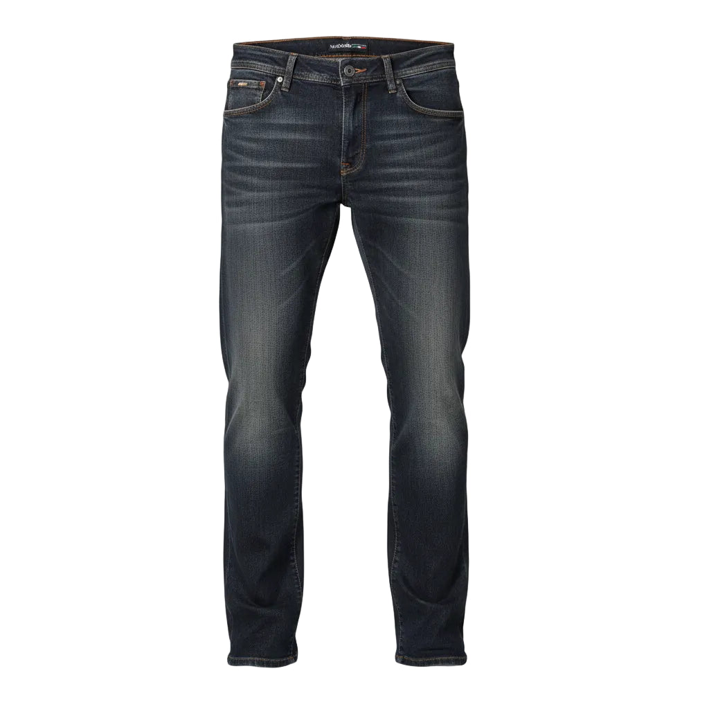 Jeans Uomo Nero Giardini, A374715U, Denim, Slim, 48 EU