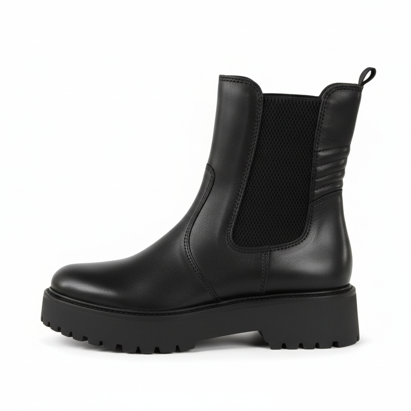 Stivaletti Chelsea Boot Cinzia Soft 3654514 Vera Pelle Nero