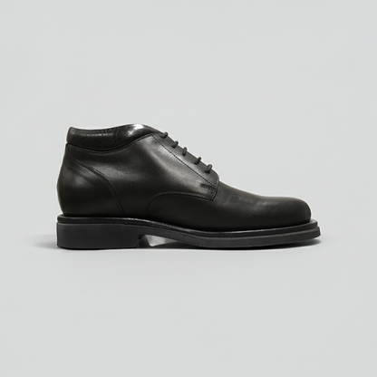 Scarpe classiche Uomo Boomerang 9720 in Vera Pelle Nero - Stringate con Lacci Eleganti