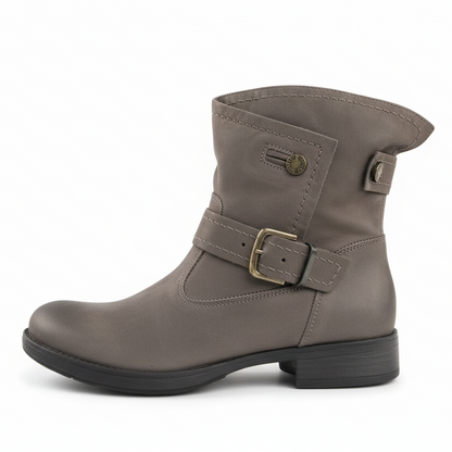 Stivaletti Biker Donna Nero Giardini A309210D in Vera Pelle, Verdegris, alla Caviglia - Numero 38 EU